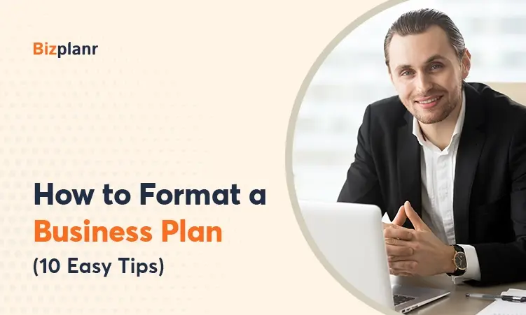 How to format a business plan