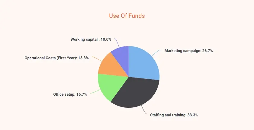 digital marketing agency use of funds