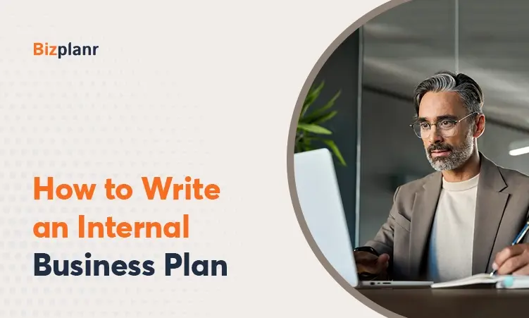 how to write an internal business plan