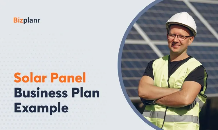 solar panel business plan example