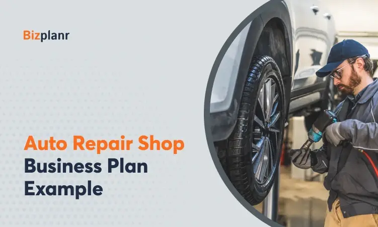 auto repair shop business plan example