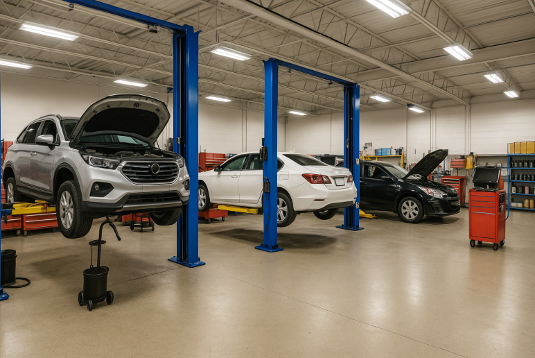 Auto repair shop business plan operations plan