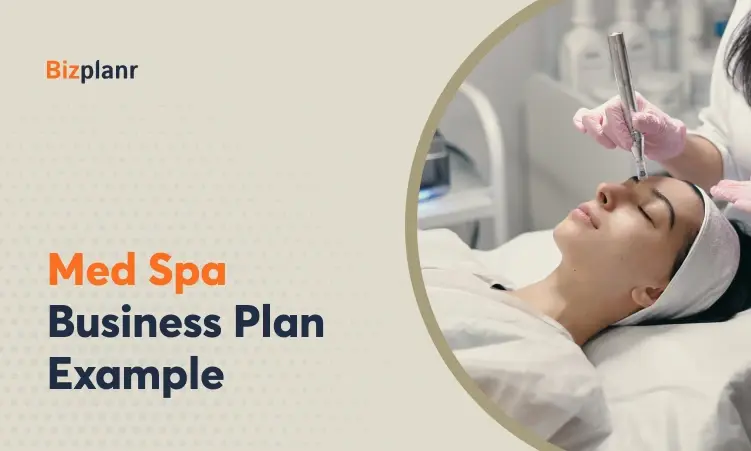 med spa business plan example