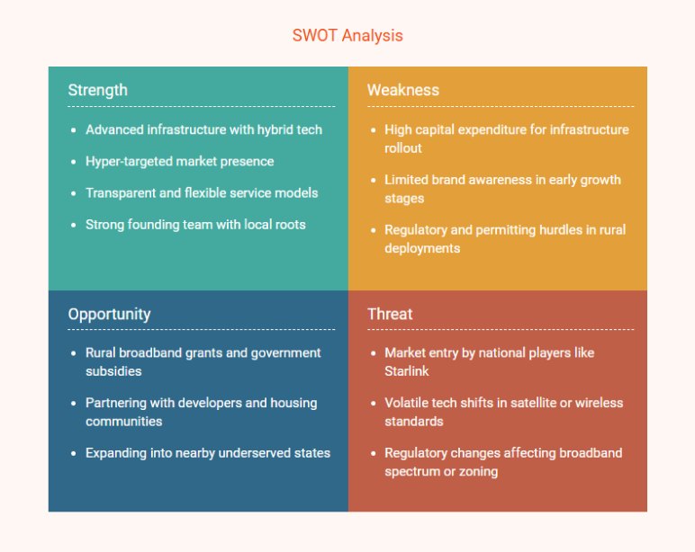 internet service business-plan swot analysis