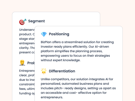 Create your one page plan