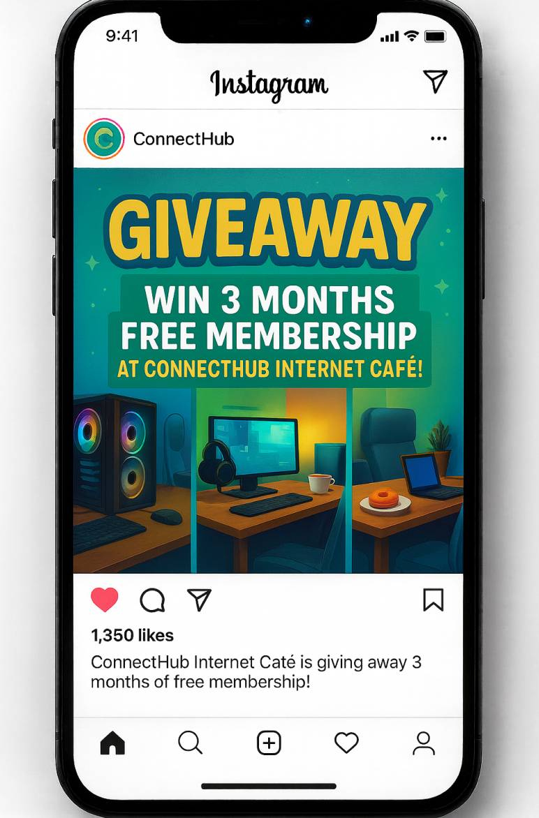 Internet cafe business plan launch promotions