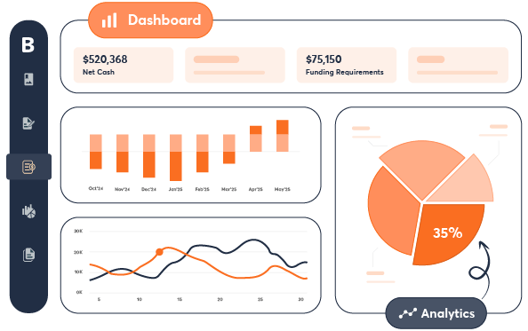Complete financial overview in one dashboard